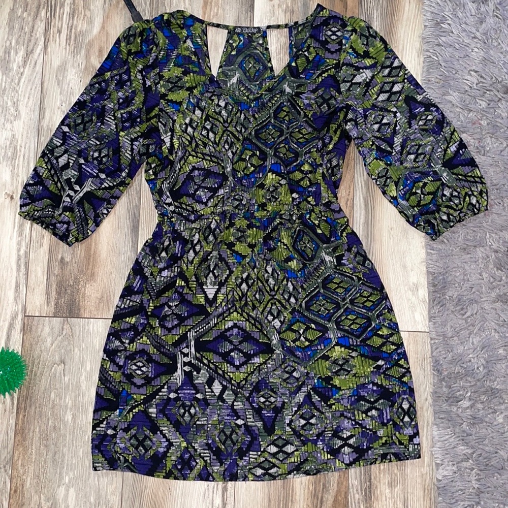 Quarter sleeve dress